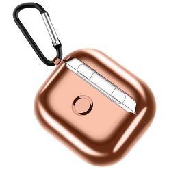Pouzdro Electroplating case zlaté – Apple AirPods 3 | Levné Kryty | Levné Kryty | Levné Kryty