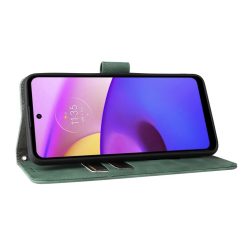Peněženkové pouzdro Solid zelené – Motorola Moto E20 / Moto E40 | Levné Kryty | Levné Kryty | Levné Kryty