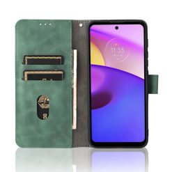 Peněženkové pouzdro Solid zelené – Motorola Moto E20 / Moto E40 | Levné Kryty | Levné Kryty | Levné Kryty