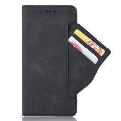 Peněženkové pouzdro Slots case černé – Motorola Moto E20 / Moto E40 | Levné Kryty | Levné Kryty | Levné Kryty