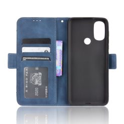 Peněženkové pouzdro Slots case modré – Motorola Moto E20 / Moto E40 | Levné Kryty | Levné Kryty | Levné Kryty