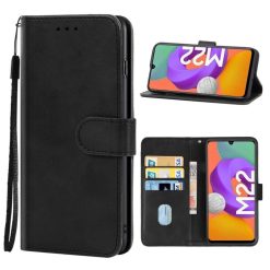 Knížkové pouzdro Splashy case černé – Samsung Galaxy M22 / A22 (4G) | Levné Kryty | Levné Kryty | Levné Kryty