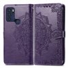Peněženkové pouzdro Embossing Pattern Mandala Flower zelené – Motorola Moto G60s | Levné Kryty | Levné Kryty | Levné Kryty