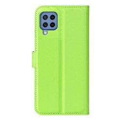 Peněženkové pouzdro Litchi limetkové – Samsung Galaxy M22 | Levné Kryty | Levné Kryty | Levné Kryty