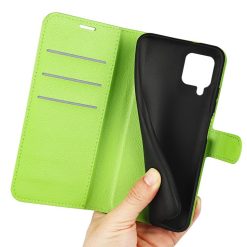 Peněženkové pouzdro Litchi limetkové – Samsung Galaxy M22 | Levné Kryty | Levné Kryty | Levné Kryty