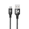 Datový kabel Wozinsky WUC-M1B micro USB 2,4A 1m černý | Levné Kryty | Levné Kryty | Levné Kryty