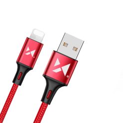 Datový kabel Wozinsky WUC-L1R Lightning 2,4A 1m červený | Levné Kryty | Levné Kryty | Levné Kryty