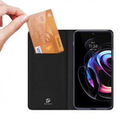 Penéženkové pouzdro Dux Ducis Skin Pro černé – Motorola Edge 20 Pro | Levné Kryty | Levné Kryty | Levné Kryty
