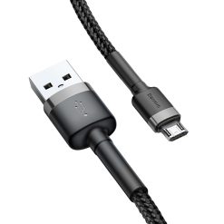 Alternative view of Datový kabel Baseus Cafule Cable USB / Micro USB QC3.0 3A 2m černý