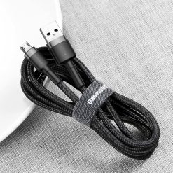 Datový kabel Baseus Cafule Cable USB / Micro USB QC3.0 3A 2m černý | Levné Kryty | Levné Kryty | Levné Kryty