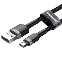 Datový kabel Baseus Cafule Cable USB / Micro USB QC3.0 3A 2m černý | Levné Kryty | Levné Kryty | Levné Kryty
