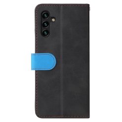 Peněženkové pouzdro Stitching černo-modré – Samsung Galaxy A13 5G | Levné Kryty | Levné Kryty | Levné Kryty