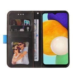 Peněženkové pouzdro Stitching černo-modré – Samsung Galaxy A13 5G | Levné Kryty | Levné Kryty | Levné Kryty
