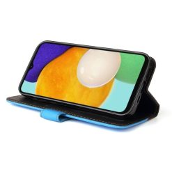 Peněženkové pouzdro Stitching černo-modré – Samsung Galaxy A13 5G | Levné Kryty | Levné Kryty | Levné Kryty