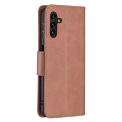 Peněženkové pouzdro Retro Lambskin hnědé – Samsung Galaxy A13 5G | Levné Kryty | Levné Kryty | Levné Kryty