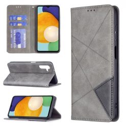 Knížkové pouzdro Prismatic šedé – Samsung Galaxy A13 5G | Levné Kryty | Levné Kryty | Levné Kryty