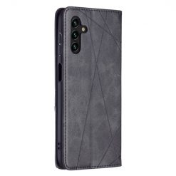 Knížkové pouzdro Prismatic černé – Samsung Galaxy A13 5G | Levné Kryty | Levné Kryty | Levné Kryty