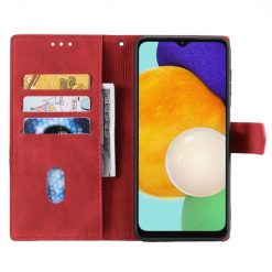 Knížkové pouzdro Wave červené – Samsung Galaxy A13 5G | Levné Kryty | Levné Kryty | Levné Kryty