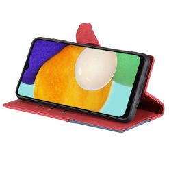 Knížkové pouzdro Wave červené – Samsung Galaxy A13 5G | Levné Kryty | Levné Kryty | Levné Kryty