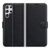Peněženkové pouzdro Litchi bílé – Samsung Galaxy S22 Ultra | Levné Kryty | Levné Kryty | Levné Kryty