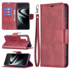Peněženkové pouzdro Retro Lambskin červené – Samsung Galaxy S22+ (S22 Plus) | Levné Kryty | Levné Kryty | Levné Kryty