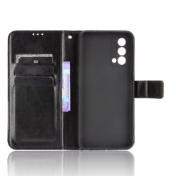 Knížkové pouzdro Shockproof Horse Texture černé – Realme GT Master | Levné Kryty | Levné Kryty | Levné Kryty