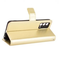 Knížkové pouzdro Shockproof Horse Texture zlaté – Realme GT Master | Levné Kryty | Levné Kryty | Levné Kryty