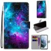Knížkové pouzdro Trendy Cross case Červený motýl – Samsung Galaxy S21 FE | Levné Kryty | Levné Kryty | Levné Kryty