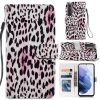 Knížkové pouzdro Trendy Cross case Barevné mraky – Samsung Galaxy S21 FE | Levné Kryty | Levné Kryty | Levné Kryty