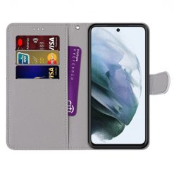 Knížkové pouzdro Trendy Cross case Limetka – Samsung Galaxy S21 FE | Levné Kryty | Levné Kryty | Levné Kryty