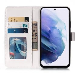 Knížkové pouzdro Trendy Cross case Slunečnice – Samsung Galaxy S21 FE | Levné Kryty | Levné Kryty | Levné Kryty