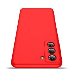 Ochranný kryt 360 Protection červený – Samsung Galaxy S21 FE | Levné Kryty | Levné Kryty | Levné Kryty