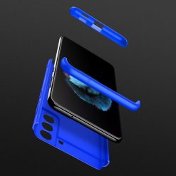 Ochranný kryt 360 Protection modrý – Samsung Galaxy S21 FE | Levné Kryty | Levné Kryty | Levné Kryty