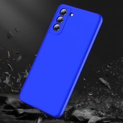 Ochranný kryt 360 Protection modrý – Samsung Galaxy S21 FE | Levné Kryty | Levné Kryty | Levné Kryty