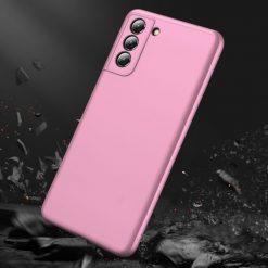 Ochranný kryt 360 Protection růžový – Samsung Galaxy S21 FE | Levné Kryty | Levné Kryty | Levné Kryty