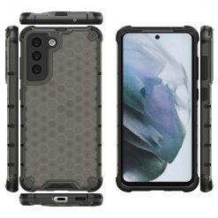 Odolný kryt Honeycomb Armor černý – Samsung Galaxy S21 FE | Levné Kryty | Levné Kryty | Levné Kryty