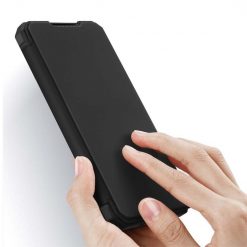 Peněženkové pouzdro Dux Ducis Skin X černé – Samsung Galaxy S21 FE | Levné Kryty | Levné Kryty | Levné Kryty
