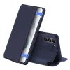 Kožené peněženkové pouzdro Dux Ducis Hivo černé – Samsung Galaxy S21 FE | Levné Kryty | Levné Kryty | Levné Kryty