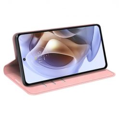 Peněženkové pouzdro Posh magnetic case růžové – Motorola Moto G31 / G41 | Levné Kryty | Levné Kryty | Levné Kryty