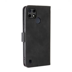 Peněženkové pouzdro Solid černé – Realme C21Y | Levné Kryty | Levné Kryty | Levné Kryty