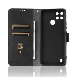 Peněženkové pouzdro Solid černé – Realme C21Y | Levné Kryty | Levné Kryty | Levné Kryty
