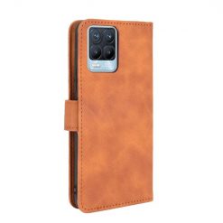 Peněženkové pouzdro Solid hnědé – Realme 8 / Realme 8 Pro | Levné Kryty | Levné Kryty | Levné Kryty