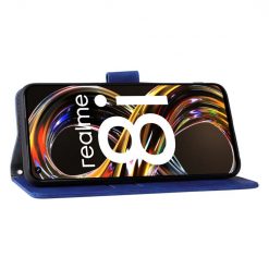 Peněženkové pouzdro Solid modré – Realme 8i | Levné Kryty | Levné Kryty | Levné Kryty