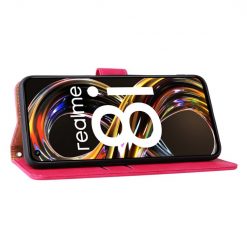 Peněženkové pouzdro Solid růžové – Realme 8i | Levné Kryty | Levné Kryty | Levné Kryty
