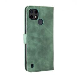 Peněženkové pouzdro Solid zelené – Realme C21Y | Levné Kryty | Levné Kryty | Levné Kryty