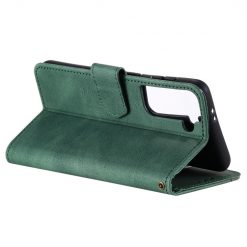 Peněženkové pouzdro Stitchy Book Case zelené – Samsung Galaxy S21 FE | Levné Kryty | Levné Kryty | Levné Kryty