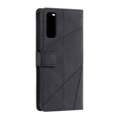 Knížkové pouzdro Rhombus černé – Vivo Y52 5G / Y72 5G | Levné Kryty | Levné Kryty | Levné Kryty