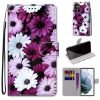 Knížkové pouzdro Trendy Cross case Červený motyl – Samsung Galaxy S22 Ultra | Levné Kryty | Levné Kryty | Levné Kryty
