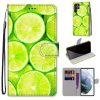Knížkové pouzdro Trendy Cross case Fluorescenční voda – Samsung Galaxy S22 Ultra | Levné Kryty | Levné Kryty | Levné Kryty