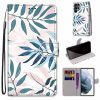 Knížkové pouzdro Trendy Cross case Pestrobarevný květ – Samsung Galaxy S22 Ultra | Levné Kryty | Levné Kryty | Levné Kryty
